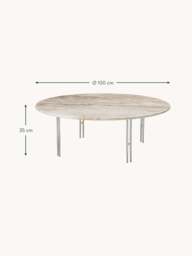 Round Marble Coffee Table Ioi, Ø 100 cm - thumbnail 3
