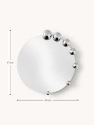 Small Round Wall Mirror Polaris - thumbnail 7