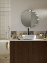 Small Round Wall Mirror Polaris - thumbnail 6