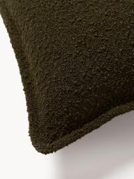 Large Bouclé Sofa Cushion Lennon, 60 x 60 cm - thumbnail 3