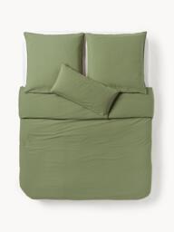 Washed Cotton Percale Duvet Cover Debbie - thumbnail 3