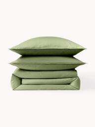 Washed Cotton Percale Duvet Cover Debbie - thumbnail 4