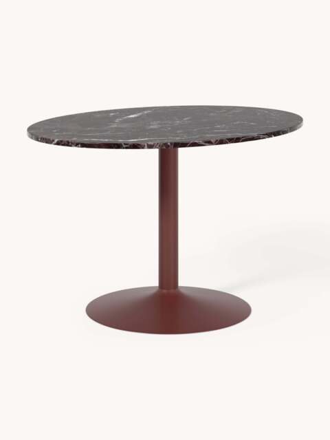 Oval Marble Dining Table Miley, 120 x 90 cm - image 1