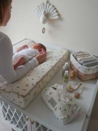 Organic Cotton Wet Wipes Cover Blueberries - thumbnail 2