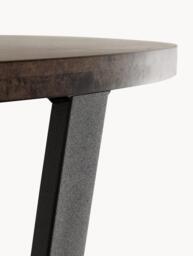 Round Dining Table Amble with Marble Look Table Top, Ø 110 cm - thumbnail 6