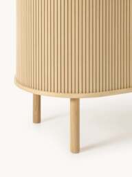 Compact Wardrobe Calary with Fluted Front - thumbnail 7