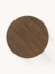 Round Oak Wood Dining Table Nolan, in various sizes - thumbnail 5