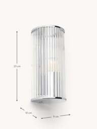 Wall Lamp with Ribbed Glass Emmi - thumbnail 7
