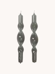 Handcrafted Tapered Candles Twist, Set of 2 - thumbnail 3