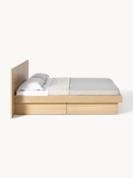 Wooden Bed Sato with Drawers and Headboard - thumbnail 5