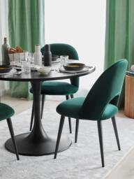Upholstered Velvet Chair Rachel - thumbnail 2