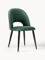 Upholstered Velvet Chair Rachel - thumbnail 1