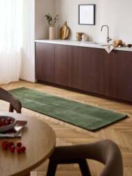 High-Low Wool Runner Mason, Hand-Tufted - thumbnail 6