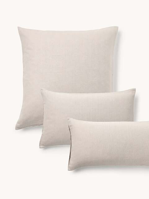 Flannel Pillowcase Wanda with Herringbone Pattern - image 1