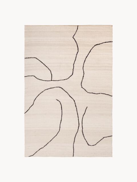 Handwoven Jute Rug Gesso - image 1