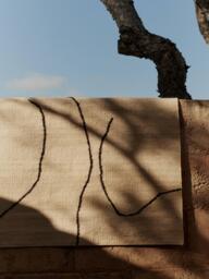 Handwoven Jute Rug Gesso - thumbnail 2
