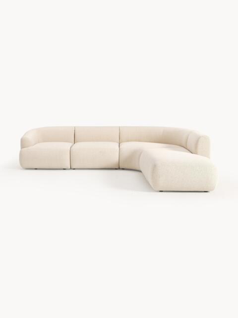 Modular Bouclé Corner Sofa Sofia (4-seater)
