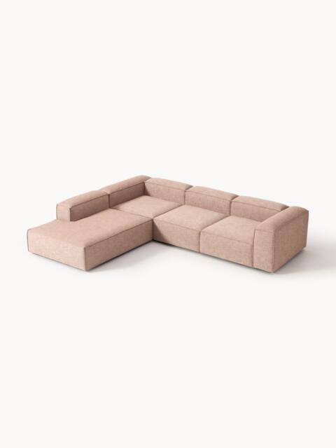 Linen Blend Modular Corner Sofa Lennon (4-seater)