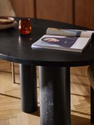 Organic-Shaped Oak Wood Dining Table Naruto, in various sizes - thumbnail 7