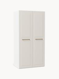 Modular Hinged Door Wardrobe Charlotte, 100 cm Wide, in various sizes