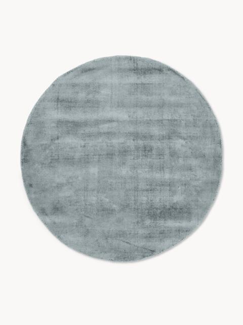 Round Hand-Woven Viscose Rug Jane - image 1