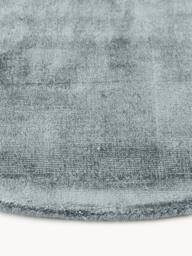 Round Hand-Woven Viscose Rug Jane - thumbnail 4
