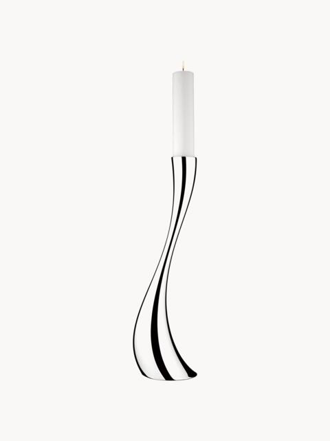 Stainless Steel Candle Holder Cobra in An Organic Shape, H 60 cm