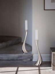 Stainless Steel Candle Holder Cobra in An Organic Shape, H 60 cm - thumbnail 4