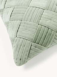 Velvet Cushion Cover Sina with Woven Pattern - thumbnail 4