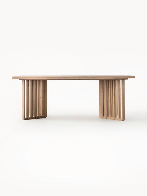 Wooden Dining Table Okayama, 200 X 100 cm - image 1