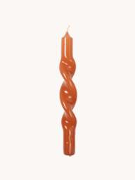 Handcrafted Tapered Candles Twist, Set of 2