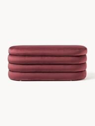 Velvet Upholstered Bench Alto with Storage Space - thumbnail 3