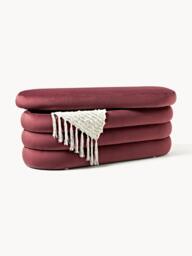 Velvet Upholstered Bench Alto with Storage Space - thumbnail 2