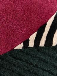 High-Low Wool Rug Rosco, Hand-Tufted - thumbnail 4