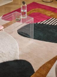 High-Low Wool Rug Rosco, Hand-Tufted - thumbnail 8