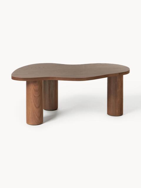 Oak Wood Coffee Table Didi in Organic Shape - image 1