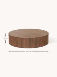 XL Round Wooden Coffee Table Dan - thumbnail 6