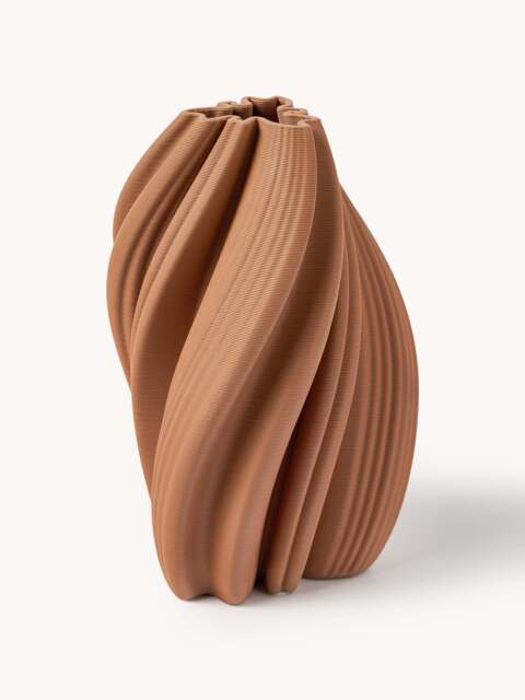 3D Printed Porcelain Vase Melody, H 29 cm - image 1
