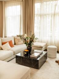 Marble Effect Coffee Table Lesley - thumbnail 2