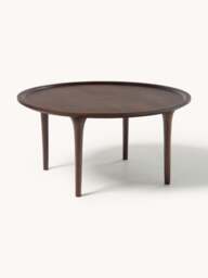 Round Mango Wood Coffee Table Jeani - thumbnail 1
