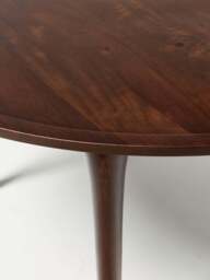 Round Mango Wood Coffee Table Jeani - thumbnail 4