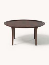 Round Mango Wood Coffee Table Jeani - thumbnail 2