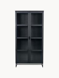 Oak Wood Display Cabinet Everett - thumbnail 3