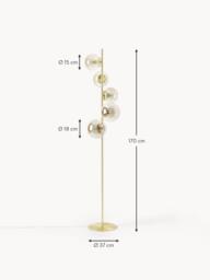 Glass Floor Lamp Casey - thumbnail 8