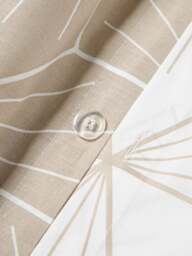 Reversible Cotton Pillowcase Ilda, with Geometric Print - thumbnail 7