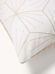 Reversible Cotton Pillowcase Ilda, with Geometric Print - thumbnail 9