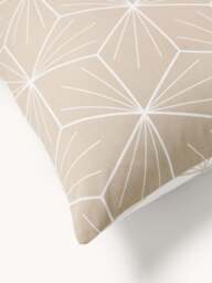 Reversible Cotton Pillowcase Ilda, with Geometric Print - thumbnail 8