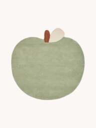 Kids Hand-Tufted Rug Apple
