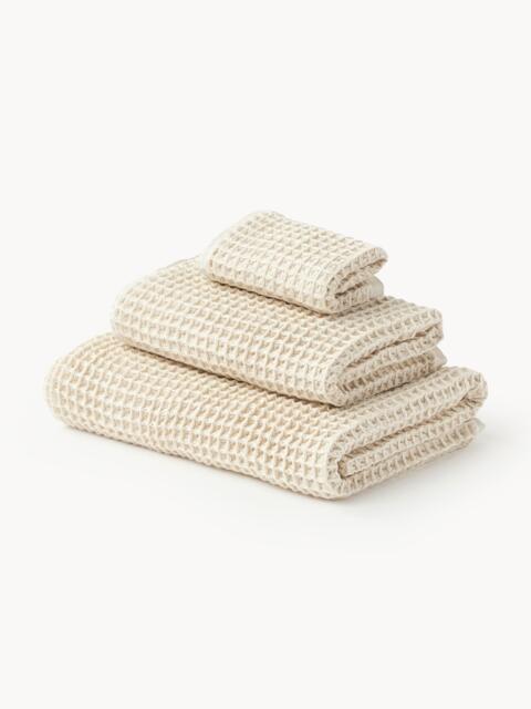 Towel Set Ines with Waffle Structure, in various set sizes - image 1
