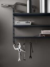 Metal Hooks String System, Set of 5 - thumbnail 2